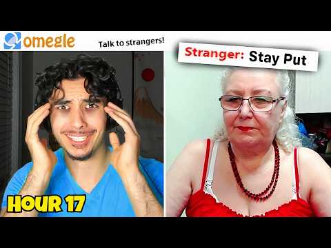 Видео: Omegle, но я не могу никого пропустить в течение 24 часов...