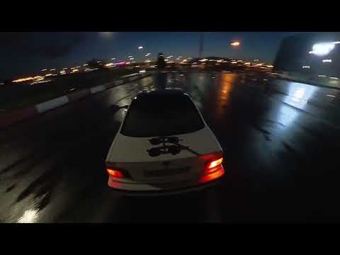 Видео: Учусь делать 360 на BMW E36 318i TURBO | Минус насос ГУРа!