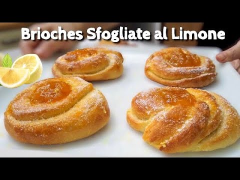 Видео: Бриошес, просматривая лимон 🍋 и легко и быстро