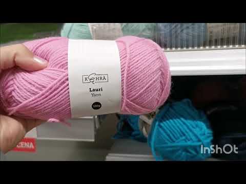 Видео: Обзор пряжи и цены в магазине Латвии! 