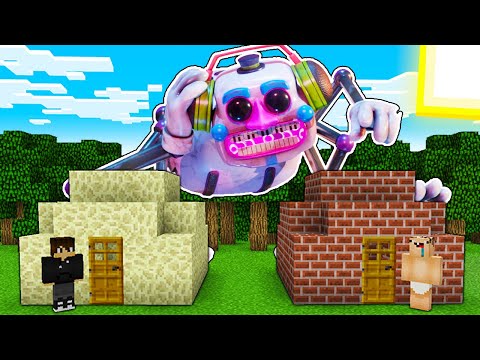 Видео: ДОМ НУБА И ПРО ПРОТИВ АРМИИ ИЗ ДИДЖЕЙ ФНАФ В МАЙНКРАФТ! АНИМАТРОНИК В MINECRAFT ТРОЛЛИНГ