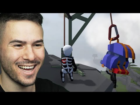 Видео: НАЙ-ЗАБАВНОТО ПЛАНИНСКО КАТЕРЕНЕ!😂Human: Fall Flat