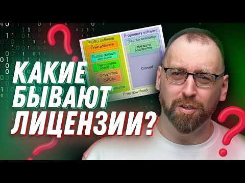 Видео: Какие бывают лицензии на программное обеспечение?