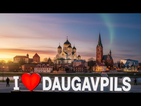 Видео: Даугавпилс(DAUGAVPILS), прогулка по окрестностям, обзор отеля BiPlan, тюрьма...посмотри это!!!