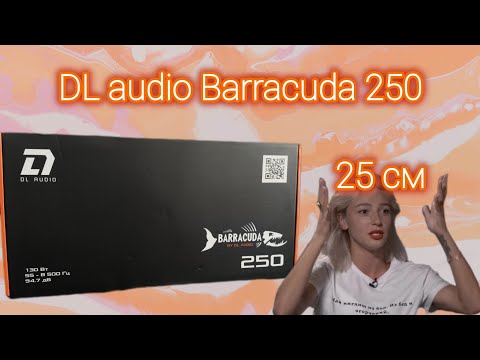 Видео: Новинка 25см! Для любителей басов! 25 см динамик от 50герц? DL Audio Barracuda 250 4490р.