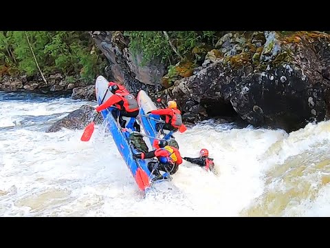Видео: СПЛАВ НА КОЛЬСКОМ. ОБЗОР, ЦЕНЫ, СПЛАВ НА КАТАМАРАНЕ ПО ГОРНЫМ РЕКАМ: КОЛВИЦА, КРАСНЕНЬКАЯ, КУТСАЙОКИ
