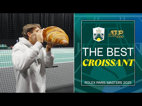 Видео: ЛУЧШИЙ круассан | Rolex Paris Masters