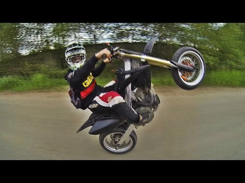 Видео: Обзор мотоцикла Honda CRF 450 Motard tuning kit 500cc