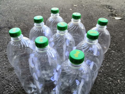 Видео: МЕБЕЛЬ ПОД ДАВЛЕНИЕМ ИЗ ПЛАСТИКОВЫХ БУТЫЛОК!!!