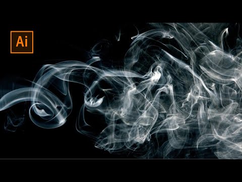 Видео: Дымчатая кисть и текст в Illustrator