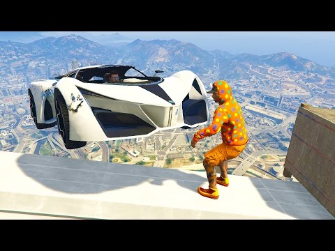 Видео: БЕГИ ИЛИ УМРИ ОТ УДАРА МАШИНЫ! (GTA 5 Смешные Моменты)