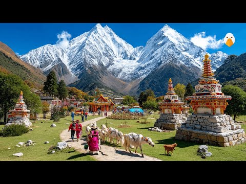 Видео: Юбэн, Юньнань🇨🇳 Эта тибетская деревня похожа на забытый рай! (4K UHD)