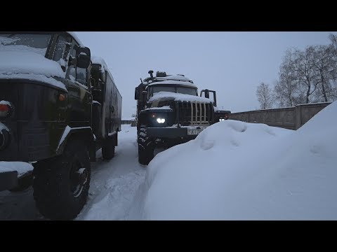 Видео: LED лампы в Урал 4320, ремонт после битвы легенд!!!