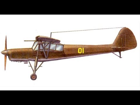 Видео: Советский легкий многоцелевой ОКА-38 "Аист"
