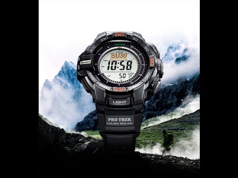 Видео: Casio Pro Trek PRG-270-1ER видео обзор и настройка