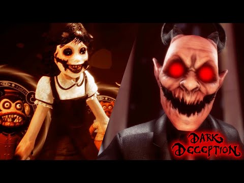 Видео: АГАТА и ДЕМОН МАЛАК ВЕРНУЛИСЬ! - Dark Deception 4 глава chapter 4 Mascot Mayhem