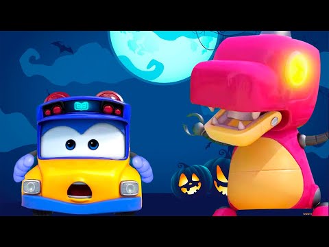 Видео: Школьный автобус Гордон 🎃 Хэллоуин 👻 Мультики про  машинки | Halloween