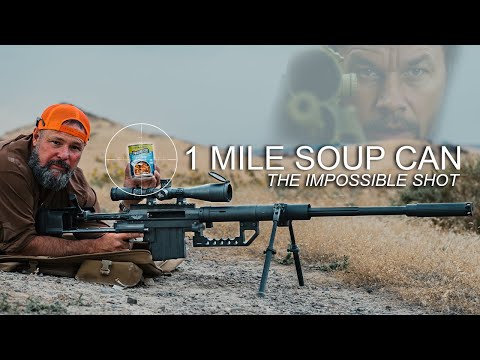 Видео: 408 банок супа Cheytac, 1 миля — это РЕАЛЬНАЯ вещь (тест фильма-стрелка)