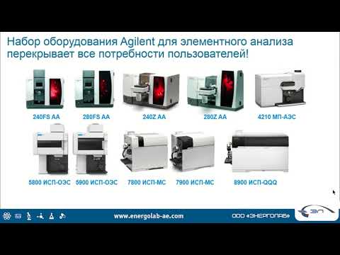 Видео: 20. ААС и АЭС с СВЧ плазмой для элементного анализа образцов в горнодобывающей отрасли и металлургии
