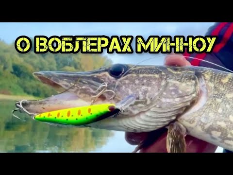 Видео: Воблеры минноу. Плавучесть, заглубление, проводка