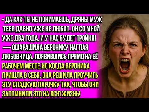 Видео: КАК ТЫ не понимаешь он тебя не любит! У меня от него будет тройня! — бросила любовница Веронике.