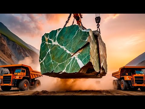 Видео: КАК ДОБЫВАЮТ МРАМОР? ПОРАЗИТЕЛЬНЫЙ ПРОЦЕСС НА МИЛЛИАРДНЫХ КАРЬЕРАХ