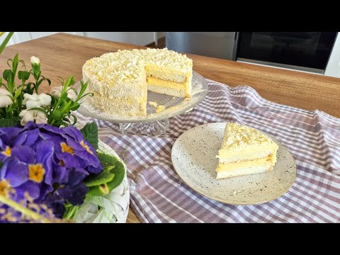 Видео: Все ищут этот рецепт! Ангельский Торт за 5 минут, который тает во рту. Лучше, чем торт Наполеон!
