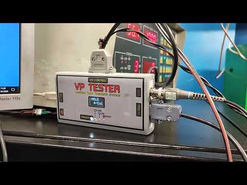 Видео: Проверка ТНВД на стенде с помощью VP Tester'a