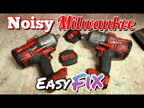 Видео: Ремонт ударных гайковертов Milwaukee. Исправлены шумные двигатели M18 ONEFHIWF12 и USA 2863.