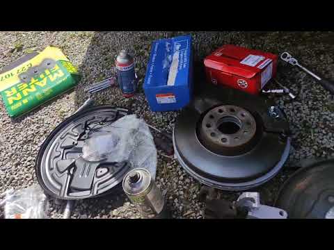 Видео: Audi Allroad c5, бюджетный апгрейд тормозов (часть 1).