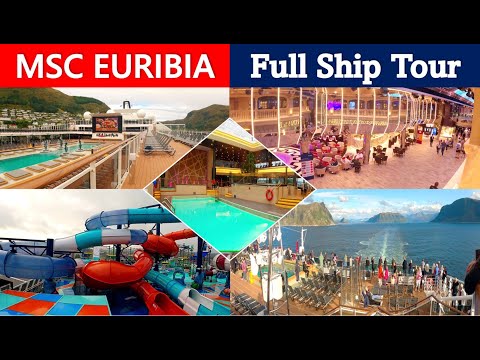 Видео: Euribia, тур на полном корабле MSC Euribia 🛳️✨ Палубность за палубой, невероятный корабль MSC!🔥💗