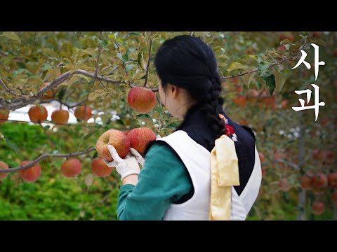Видео: Приготовление красной перцовой пасты 🌶️ с яблоками | 🍎Приготовьте яблочный ккакдуги(кимчи из редиса)