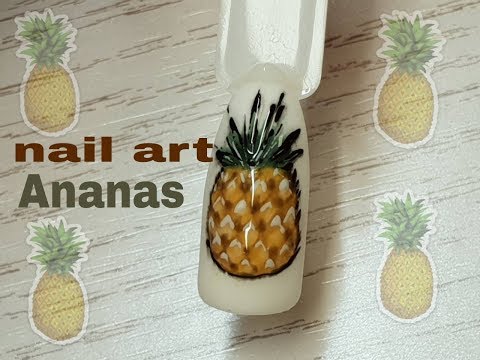 Видео: ДИЗАЙН НОГТЕЙ АНАНАС 💛 ANANAS NAIL ART TUTORIAL