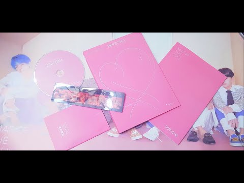 Видео: BTS // РАСПАКОВКА - ОБЗОР// PERSONA // 5 АЛЬБОМОВ // KPOP
