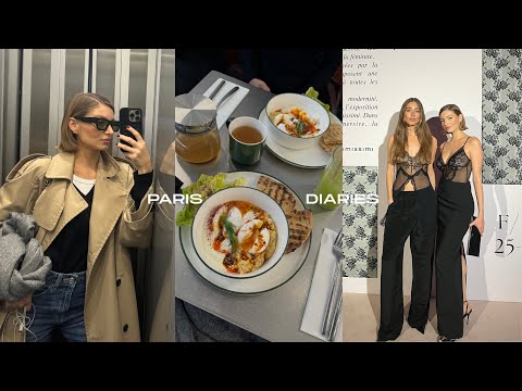 Видео: Парижские дневники: мой фирменный уход за кожей, мероприятие с нижним бельём и распаковка AIME