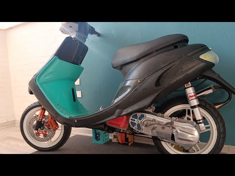 Видео: yamaha jog 96cc техничка, внешка, ДТП