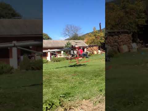 Видео: Саморобний вертоліт в Закарпатті