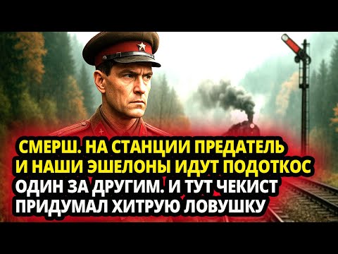 Видео: НА СТАНЦИИ ПРЕДАТЕЛЬ И ЭШЕЛОНЫ ИДУТ ПОДОТКОС ОДИН ЗА ДРУГИМ. И ТУТ ЧЕКИСТ ПРИДУМАЛ ХИТРУЮ ЛОВУШКУ