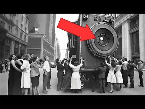 Видео: Люди Засыпали Во Время Фотографий. История Возникновения Фото и Видеокамер