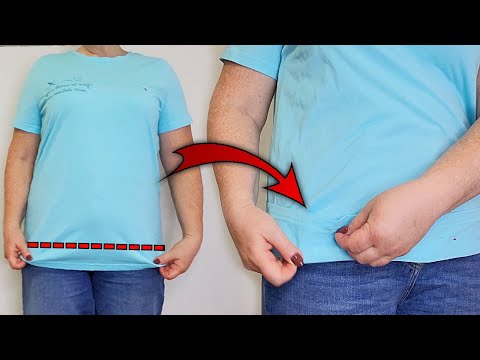 Видео: 💥Не пропустите ШВЕЙНЫЙ ФОКУС: Как легко укоротить футболку за 5 минут