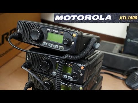 Видео: Небольшая инструкция по программированию частот в Motorola XTL-1500 (XTS-1500) и их линейки.