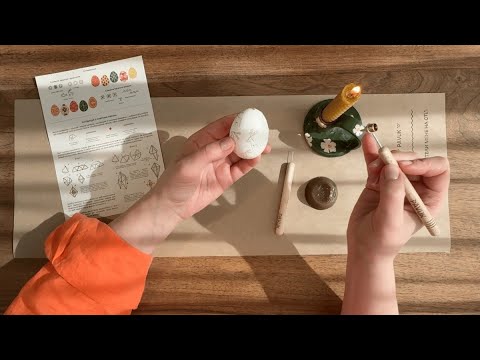 Видео: Набір для писанкарства та соломʼяного павука, Відео-Інструкція - PAVUK