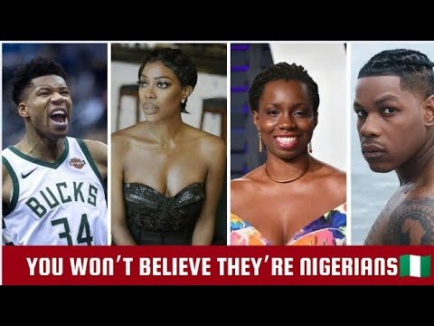Видео: 15 известных американских и британских знаменитостей с нигерийскими корнями