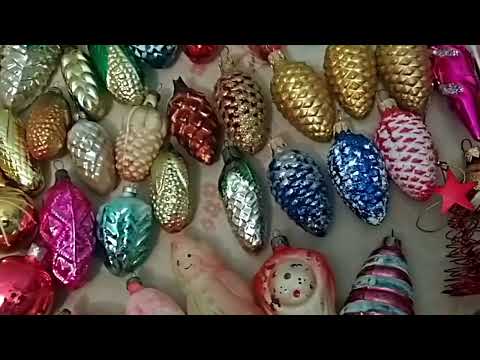 Видео: 💲Продажа с Экскурсом в Мир Эволюции Советских Ёлочных игрушек с 40-х по 80-е (от опилок до космоса)👀