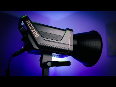 Видео: Обзор SmallRig RC 220B - он выдержит тяжелый софтбокс. Обзор и сравнение с Amaran 200x.