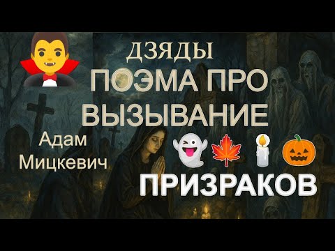 Видео: 👻🧛‍♂️🍁🕯🎃 Дзяды / Деды (Поминки) Адам Мицкевич.  (16+) Влюблённый вампир Мистика.  Осень. Озвучка 1-2