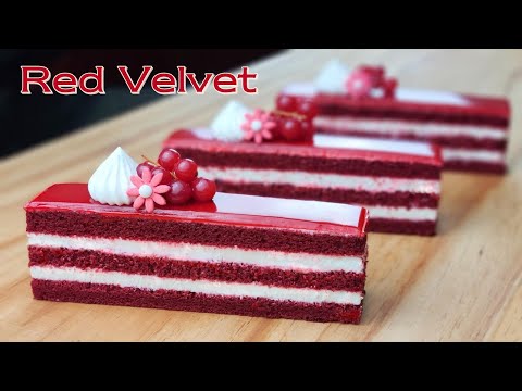 Видео: Мерная чашка / Рецепт торта Red Velvet / Глазурь из сливочного сыра / Red Velvet Cake