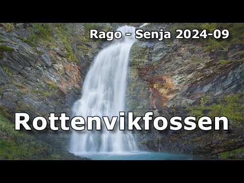 Видео: Водопад Роттенвикфоссен