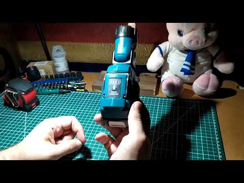 Видео: Дешевый фонарь для линейки Makita 12V