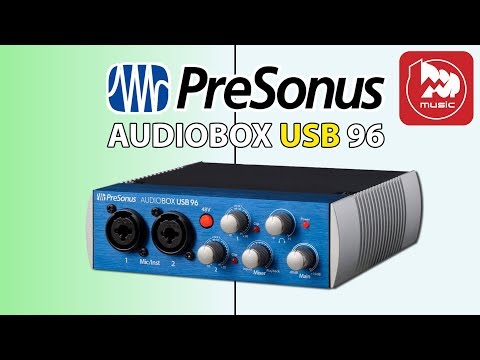 Видео: Обновленная звуковая карта PRESONUS AUDIOBOX USB 96